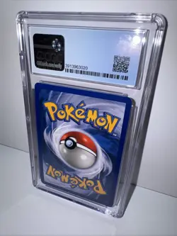 Pokemon Slab Gyarados Base Set 2 Holo 7/130 CGC 8.5 NM+ 2000 - Image 3