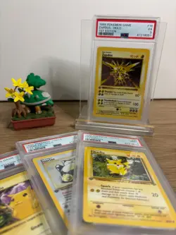 Pokemon Base Set 1st edition Zapdos Holographic 16/102 Psa 5 - Image 4