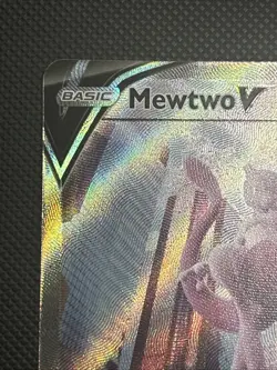 Mewtwo V (Alternate Full Art) 072/078 Pokemon GO Holo Pokemon - Image 2