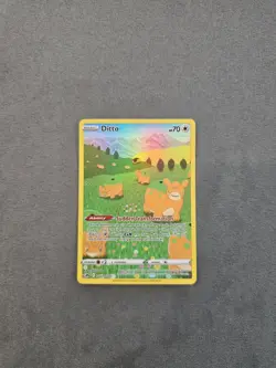 Pokemon TCG Ditto GG22/GG70 Full Art Ultra Rare Crown Zenith - Image 1
