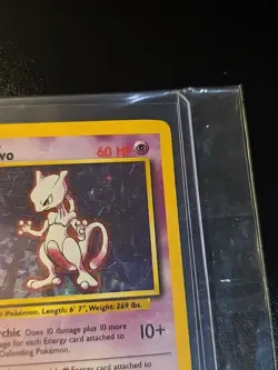 Pokemon TCG Mewtwo Base Set 10/102 Holo 1999-2000 Wizards Base Set Copyright... - Image 3