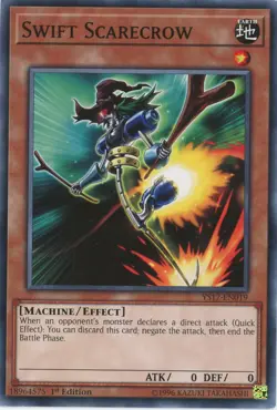 Yugioh Swift Scarecrow YS17-EN019 1st Edition common LP - Image 1