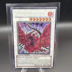 Black Rose Dragon CT05-EN003 Lightly Played LP Secret Rare Limited Edition - Image 1