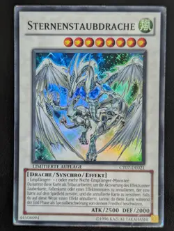 Sternenstaubdrache CT07-DE021 Super Rare DE VG YUGIOH - Image 1
