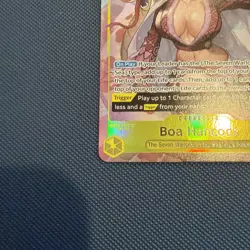 Boa Hancock (Alt Art) OP14-112 SR The Azure Sea’s Seven English One Piece TCG NM - Image 4