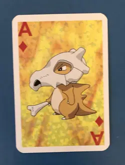 Vintage 1999 Pokemon Mini-Deck Playing Card Cubone - Image 1