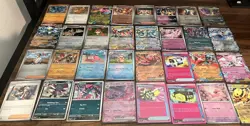 Pokemon Card Lot Of 32 ex Tera Mega, Promos, Poke Ball Master Ball & Ace Spec - Image 1