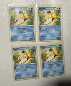 Pokemon TCG Cards Psyduck 74/102 HGSS Triumphant NM/M - Image 1