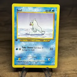 Pokemon Card - Seel 1st Edition Neo Destiny 81/105 Common NM - Image 1