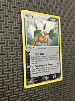 Pokemon TCG Shiftry Rare Holo Card 14/101 Hidden Legends Series - Image 2