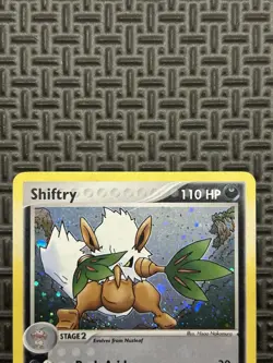 Pokemon TCG Shiftry Rare Holo Card 14/101 Hidden Legends Series - Image 5