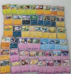 50x Cute Japanese Pokemon Cards Lot | Bulk Kawaii Set | Kids Gift Collection - Image 1