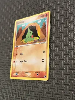 Larvitar 51/101 Ex Dragon Frontiers Stamped Reverse Holo Pokemon Card LP - Image 4