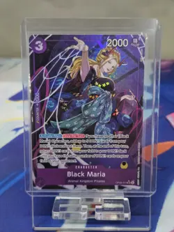 OP08-074 Black Maria Two Legends One Piece Card Game Alternate Art - Image 1