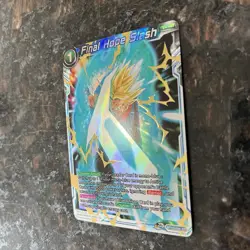 Trunks Final Hope Slash SR BT10-056 Foil Dragon Ball Super Card Game | NM - Image 2