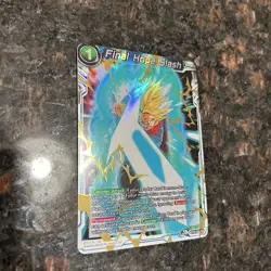 Trunks Final Hope Slash SR BT10-056 Foil Dragon Ball Super Card Game | NM - Image 3