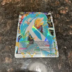 Trunks Final Hope Slash SR BT10-056 Foil Dragon Ball Super Card Game | NM - Image 4
