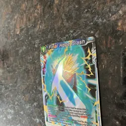 Trunks Final Hope Slash SR BT10-056 Foil Dragon Ball Super Card Game | NM - Image 5