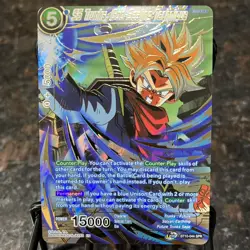 SS Trunks God Sealing Technique BT10 SPR Foil Dragon Ball Super Card Game | NM - Image 1