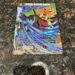 SS Trunks God Sealing Technique BT10 SPR Foil Dragon Ball Super Card Game | NM - Image 4