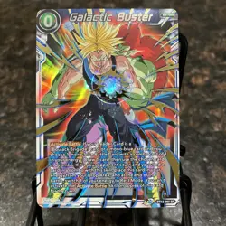 SS Trunks Galactic Buster BT13-060 SR Foil Dragon Ball Super Card Game | NM - Image 1