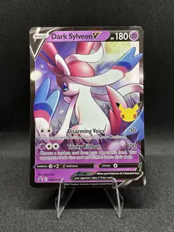 Dark Sylveon V SWSH134 - Celebrations 25th Anniversary Pokemon Card NM - Image 1
