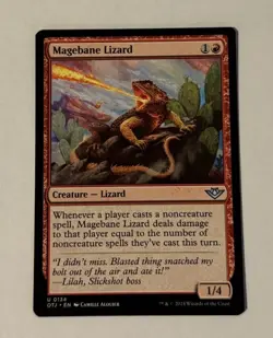 MTG Magebane Lizard - Outlaws of Thunder Junction LP - Image 1