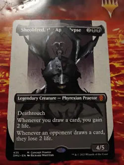 Wizards Sheoldred, the Apocalypse, Mythic, Regular, Dominaria United, Black, 435 - Image 1