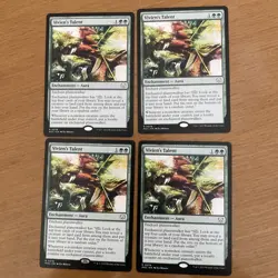 4x Vivien’s Talent NM MOM Commander Rare Green Enchant Planeswalker - Image 1