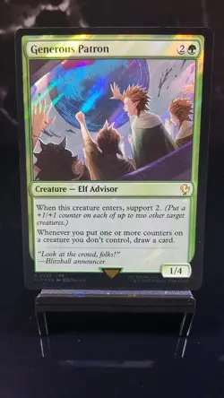 Generous Patron Surge Foil x1 #305 - Final Fantasy X - Limited Edition - Image 1