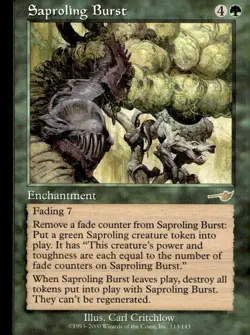 Nemesis #113 Saproling Burst - Image 1