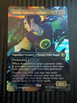 Azula, Cunning Usurper (Borderless) Avatar: The Last Airbender Foil - Image 1