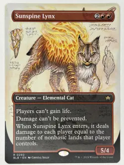 Sunspine Lynx (Borderless) R Bloomburrow 292 NM - Image 1