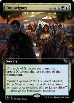 Doppelgang - Extended Art x1 - Murders at Karlov Manor - NM-Mint, English - Image 1