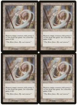 MTG Last Breath x4 Mercadian Masques Uncommon NM/LP Playset - Image 1