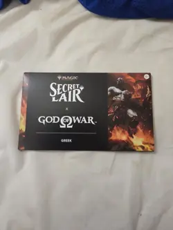 God of War GREEK Secret Lair Non-Foil Sealed MTG - Image 1
