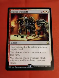MTG - Master Warcraft #447 Commander Legends - Magic - Unplayed Mint+ - Image 1