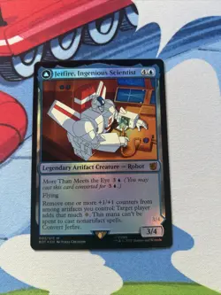 MTG Jetfire, Ingenious Scientist/Air Guardian Transformers 003/015 Foil Mythic - Image 1