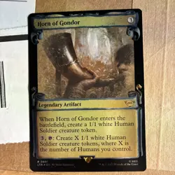 Horn of Gondor (Showcase Scrolls) Lord of the Rings: 691 Foil NM - Image 1