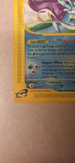 SUICUNE 2002 POKEMON WIZARDS BLACK STAR PROMO #53 Q0106 - Image 5