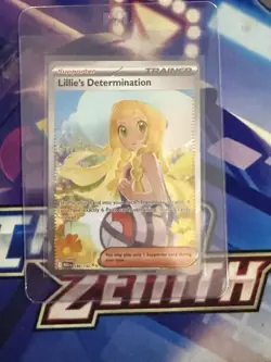 Lillie's Determination 184/132 Mega Evolution Special Illustration Rare Pokemon - Image 1