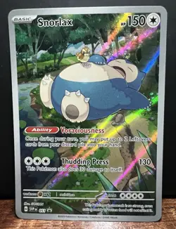 Pokemon TCG Snorlax #51 Scarlet & Violet 151 Promo - Image 1