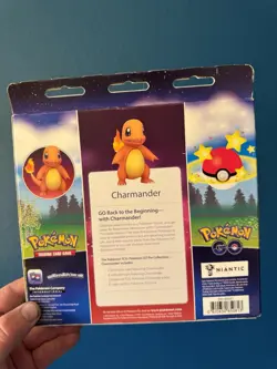 TCG Pokemon GO Charmander Pin Collection Box - Image 2