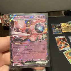 Team Rocket's Mewtwo ex - 081/182 Pokemon SV10: Destined Rivals Holo Double Rare - Image 1