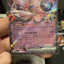 Team Rocket's Mewtwo ex - 081/182 Pokemon SV10: Destined Rivals Holo Double Rare - Image 3