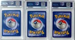 [PSA 9] 1999 Pokemon Shadowless Base Set Trio Charmeleon Wartortle Ivysaur WOTC - Image 2