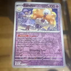 Espathra (081/281) Paradox Rift NM REVERSE HOLO Pokemon TCG - Image 1