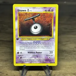 Pokemon Unown T 88/105 1st Edition NEO Destiny NM TCG - Image 1