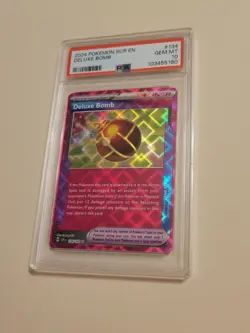 Deluxe Bomb - Pokemon Stellar Crown #134 - Gem Mint PSA 10 - Image 1