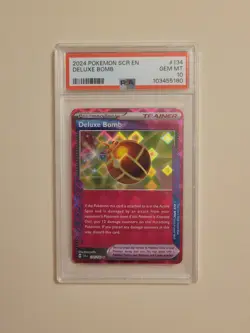 Deluxe Bomb - Pokemon Stellar Crown #134 - Gem Mint PSA 10 - Image 2